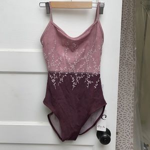 Class in leotard! This Leo is so pretty!